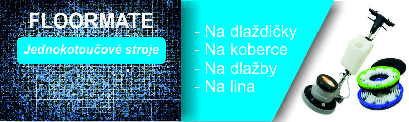 Jednokotoučové mycí stroje